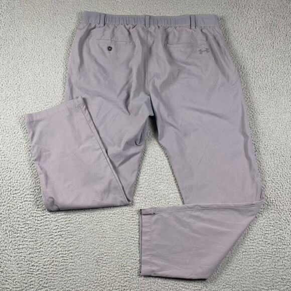 Under Armour Matchplay Performance Chino Pants Men's 38x30 Gray Athletic - Picture 4 of 8